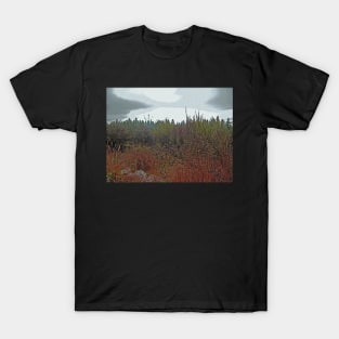 Colorful Digital Art of Landscape T-Shirt